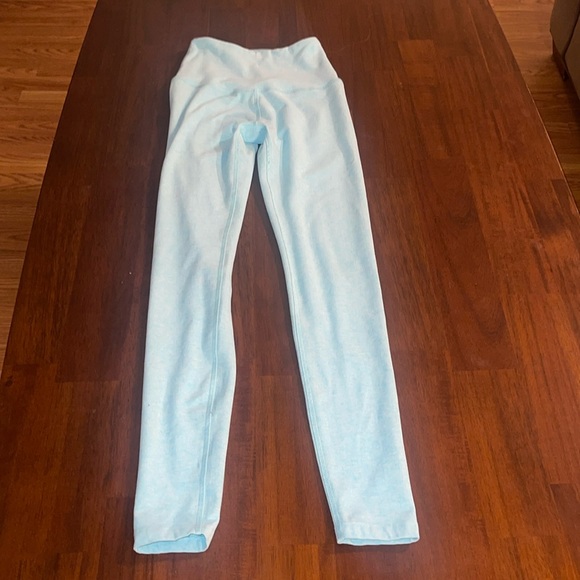 Beyond Yoga Pants - Beyond Yoga ladies Spacedye leggings. Size small. Heathered Aqua color.